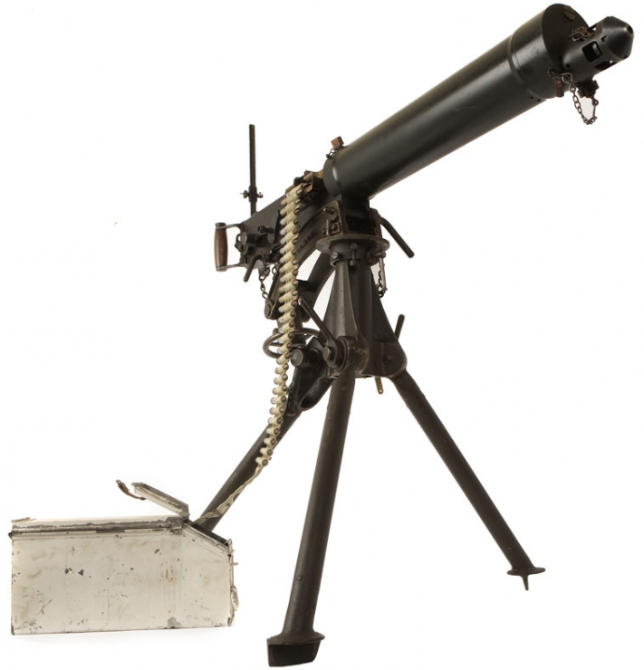 WWII Vickers Machine Gun with Tripod & More